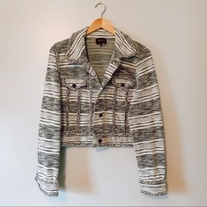 1. State cropped jacket